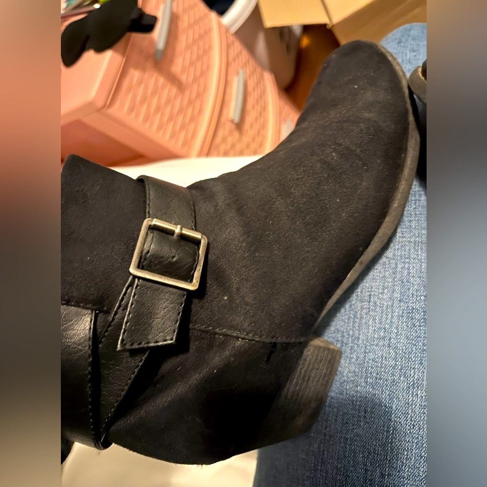 Black booties